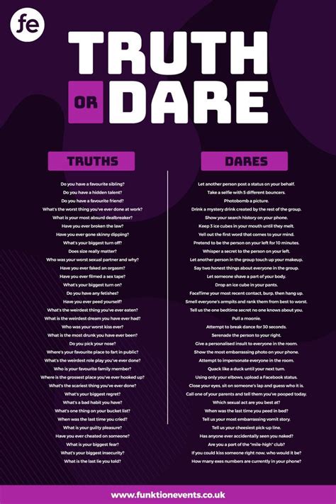 extreme dares for truth or dare